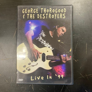 George Thorogood & The Destroyers - Live In '99 DVD (M-/M-) -blues rock-